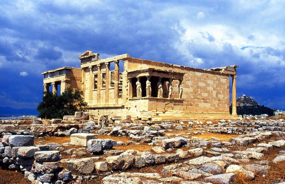 Erechtheion på Akropolis i Athen